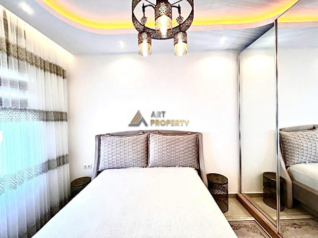 Квартира планировки 1+1, 82м2 в роскошном комплексе в Махмутлар - Ракурс 7