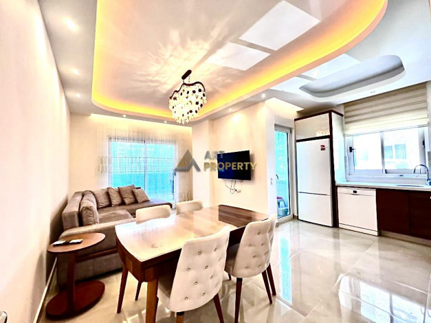 Квартира планировки 1+1, 82м2 в роскошном комплексе в Махмутлар - Ракурс 12