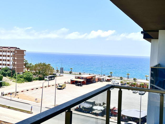 Пентхаус планировки 2+1, 110м2 с видом на море в районе Каргыджак - Ракурс 25