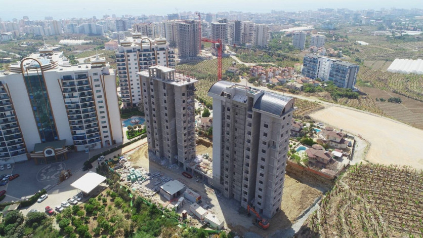 Апартаменты планировки 2+1,  85м2 с видом на море в современном жилом комплексе в районе Махмутлар - Ракурс 19