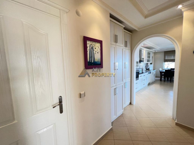 Меблированные видовые апартаменты планировки 2+1, 135м2 в районе Джикджилли - Ракурс 10