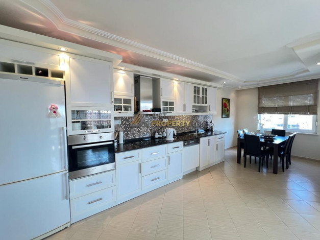 Меблированные видовые апартаменты планировки 2+1, 135м2 в районе Джикджилли - Ракурс 11