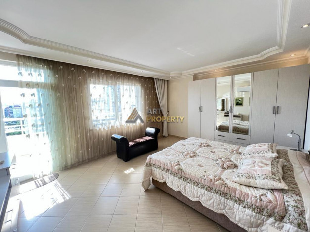 Меблированные видовые апартаменты планировки 2+1, 135м2 в районе Джикджилли - Ракурс 16