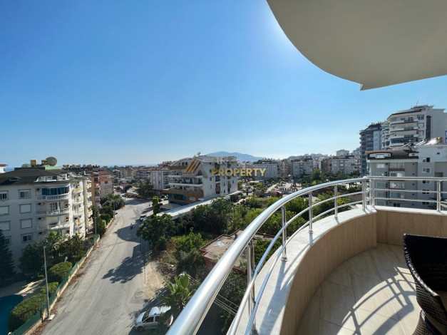 Меблированные видовые апартаменты планировки 2+1, 135м2 в районе Джикджилли - Ракурс 26