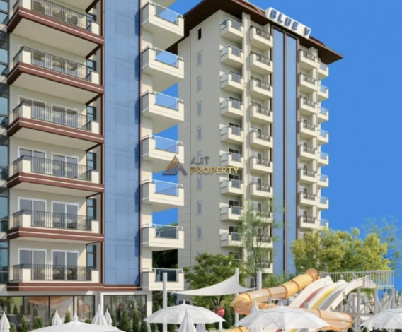 Две квартиры планировки 1+1, 65м2 и 2+1, 100м2 в премиум комплексе, район Махмутлар - Ракурс 2