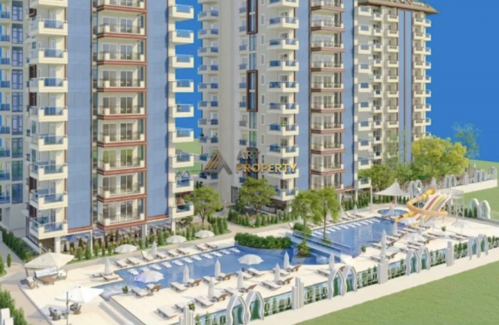 Две квартиры планировки 1+1, 65м2 и 2+1, 100м2 в премиум комплексе, район Махмутлар - Ракурс 4