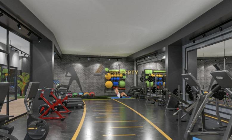 Две видовые квартиры планировки 1+1, 65м2 в премиум комплексе, район Каргыджак - Ракурс 12