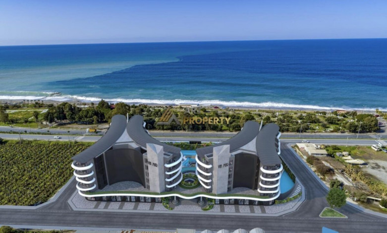 Две видовые квартиры планировки 1+1, 65м2 в премиум комплексе, район Каргыджак - Ракурс 15