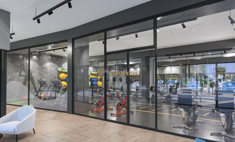 Две видовые квартиры планировки 1+1, 65м2 в премиум комплексе, район Каргыджак - Ракурс 18