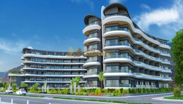 Две видовые квартиры планировки 1+1, 65м2 в премиум комплексе, район Каргыджак - Ракурс 23