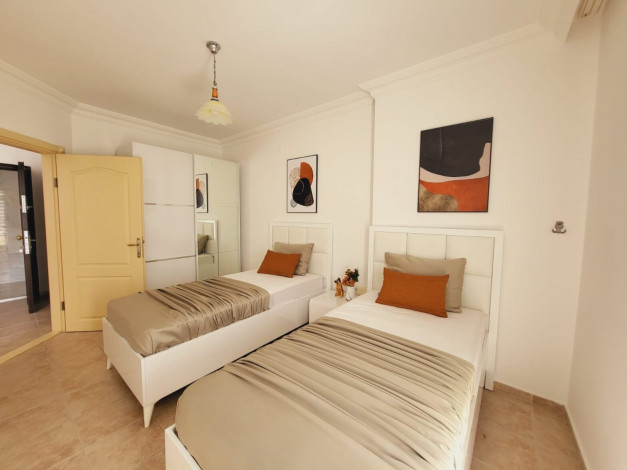 Апартаменты планировки 2+1, 115м2 с видом на Аланийскую крепость в центре города - Ракурс 13