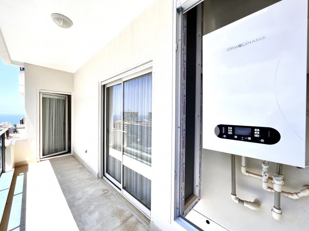 Шикарная квартира 2+1, 130м2 в комплексе премиум класса с видом на Средиземное море, Махмутлар - Ракурс 15