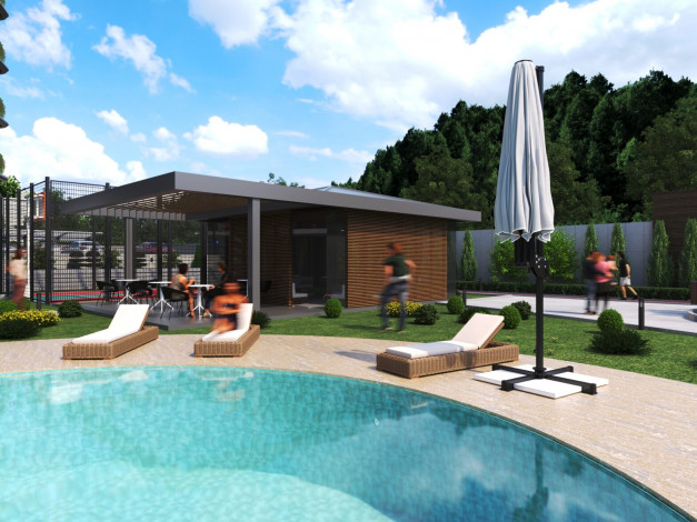 Новый инвестиционный проект на стадии строительства в районе Газипаша, Аланья - Ракурс 6