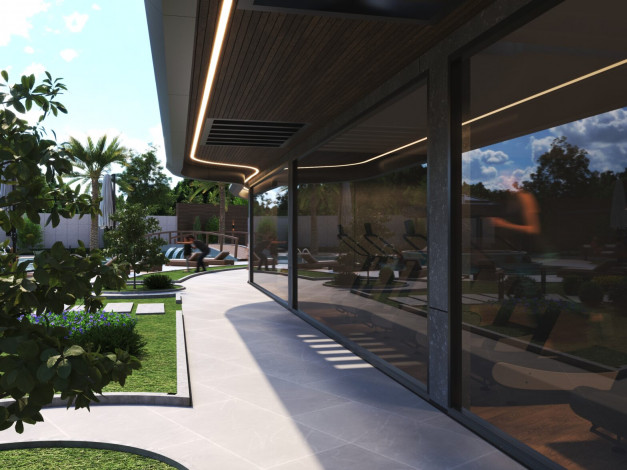 Новый инвестиционный проект на стадии строительства в районе Газипаша, Аланья - Ракурс 10