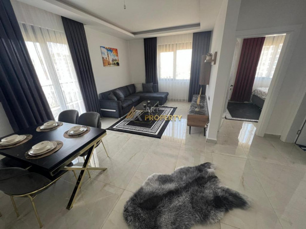 Двухэтажный пентхаус планировки 5+1, 300м2 с видом на море в районе Авсаллар - Ракурс 33