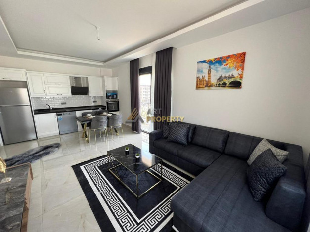 Двухэтажный пентхаус планировки 5+1, 300м2 с видом на море в районе Авсаллар - Ракурс 42