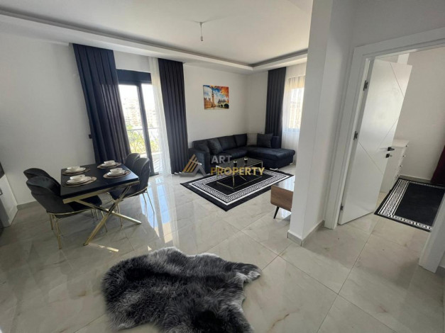 Двухэтажный пентхаус планировки 5+1, 300м2 с видом на море в районе Авсаллар - Ракурс 45