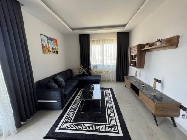 Две видовые квартиры планировки 1+1 в новом жилом комплексе в районе Каргыджак - Ракурс 14