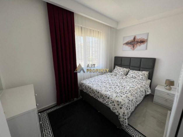 Две видовые квартиры планировки 1+1 в новом жилом комплексе в районе Каргыджак - Ракурс 26