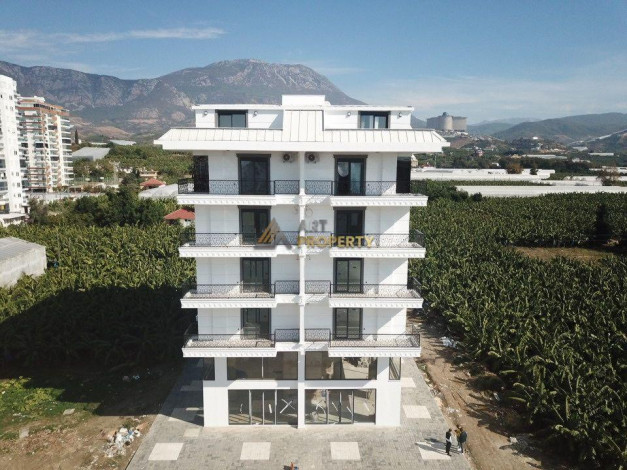 Две видовые квартиры планировки 1+1 в новом жилом комплексе в районе Каргыджак - Ракурс 30