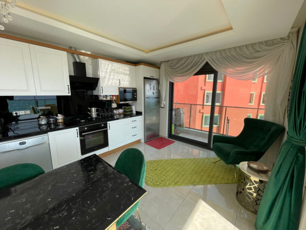 Просторная видовая квартира планировки 2+1, 160м2 на первой береговой линии в районе Махмутлар - Ракурс 3