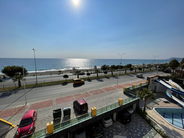 Просторная видовая квартира планировки 2+1, 160м2 на первой береговой линии в районе Махмутлар - Ракурс 8