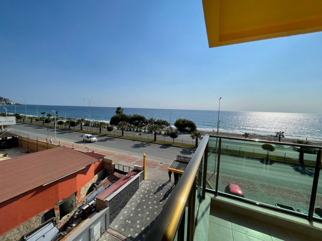 Просторная видовая квартира планировки 2+1, 160м2 на первой береговой линии в районе Махмутлар - Ракурс 41