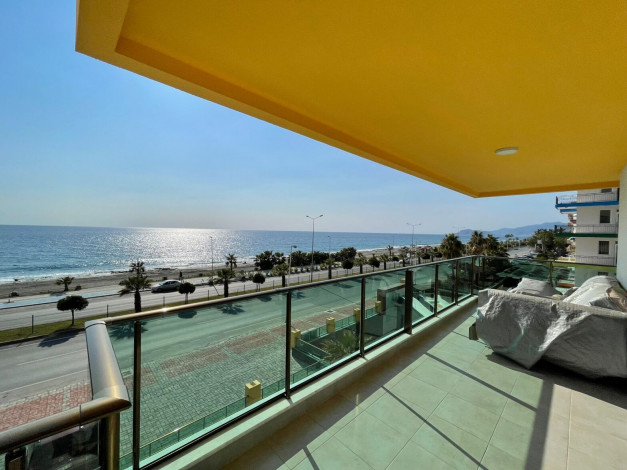 Просторная видовая квартира планировки 2+1, 160м2 на первой береговой линии в районе Махмутлар - Ракурс 43