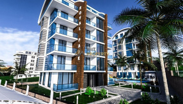 Апартаменты планировки 2+1, 100м2 с видом на море в комплексе уровня ультра люкс, район Каргыджак - Ракурс 24