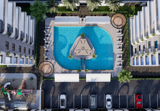 Квартира планировки 2+1, 100м2 в новом инвестиционном проекте, район Махмутлар - Ракурс 7