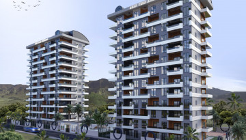 Квартира планировки 2+1, 100м2 в новом инвестиционном проекте, район Махмутлар - Ракурс 18