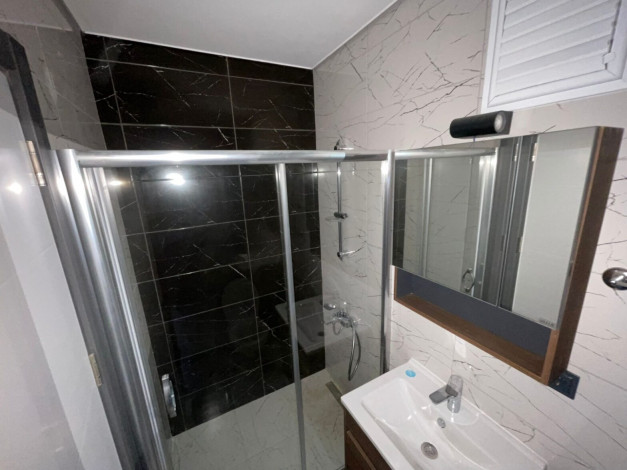 Апартаменты 1+1, 55м2 с видом на Средиземное море в районе Каргыджак - Ракурс 10