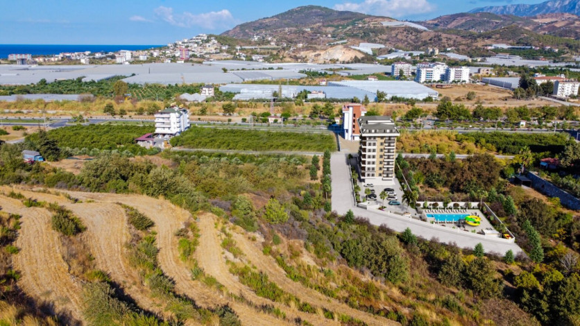 Инвестиционный проект на стадии строительства 1+1, 3+1 в районе живописном районе Демирташ - Ракурс 13