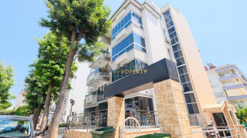 Меблированная квартира планировки 1+1, 48м2 в центре Алании - Ракурс 4