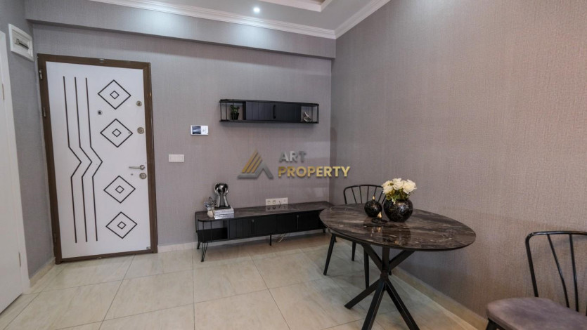 Меблированная квартира планировки 1+1, 48м2 в центре Алании - Ракурс 6