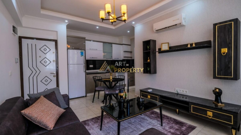 Отличная меблированная квартира планировки 1+1, 48м2 в центральной части города Аланья - Ракурс 9