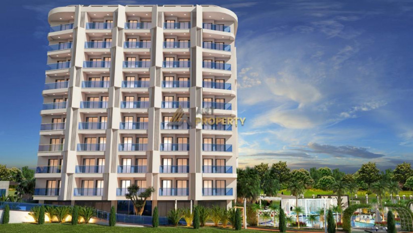 Апартаменты планировки 2+1, 100м2 в премиум комплексе в центре Алании - Ракурс 6