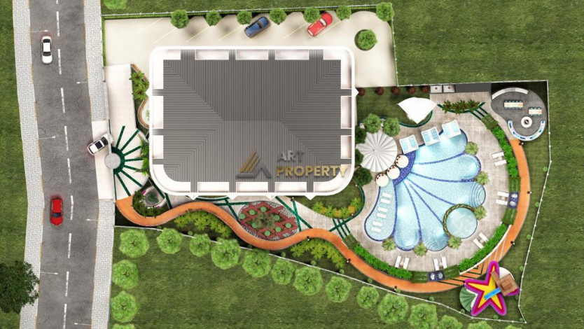 Апартаменты планировки 2+1, 100м2 в премиум комплексе в центре Алании - Ракурс 20