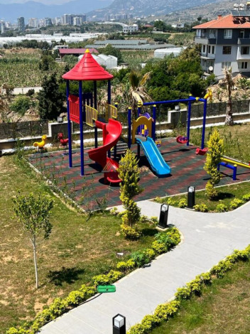 Апартаменты планировки 2+1, 90м2 в шаговой доступности от моря, район Тосмур - Ракурс 30