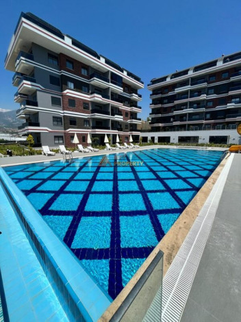 Видовые апартаменты планировки 1+1, 65м2 в новом жилом комплексе в районе Каргыджак - Ракурс 10