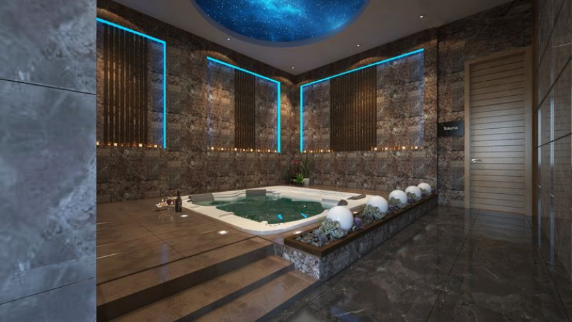 Шикарная резиденция с богатой инфраструктурой недалеко от моря и центра города, 55-148 м2 - Ракурс 21