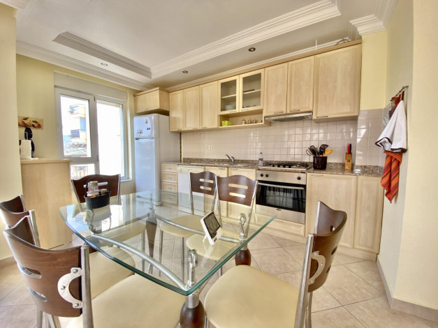 Меблированная квартира планировки 2+1, 105м2 в центре города Аланья - Ракурс 5