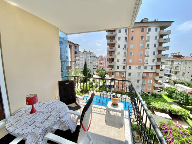 Меблированная квартира планировки 2+1, 105м2 в центре города Аланья - Ракурс 7