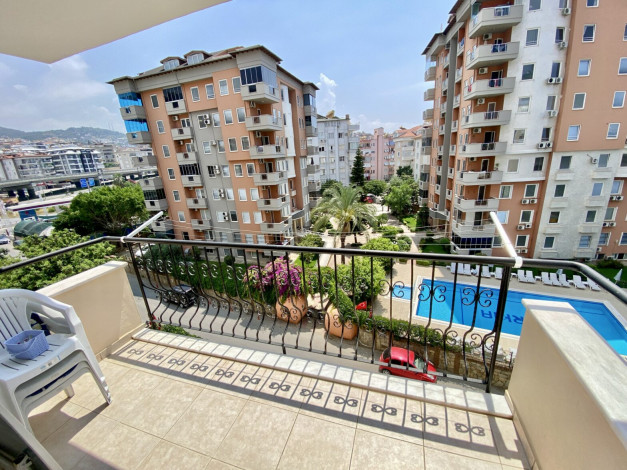 Меблированная квартира планировки 2+1, 105м2 в центре города Аланья - Ракурс 15