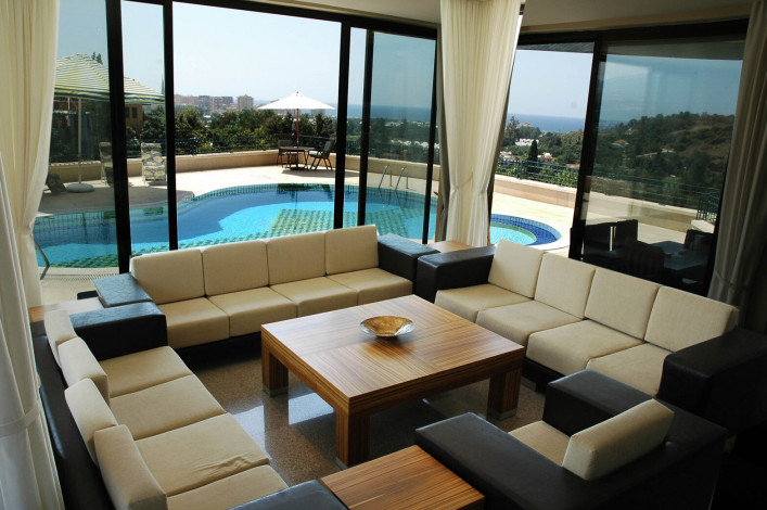 Просторная вилла с видом на Средиземное море и собственным садом в районе Кестель - Ракурс 30