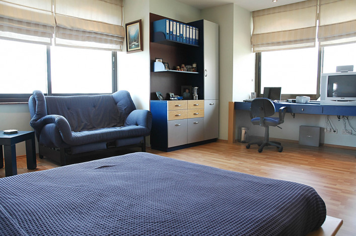 Просторная вилла с видом на Средиземное море и собственным садом в районе Кестель - Ракурс 47