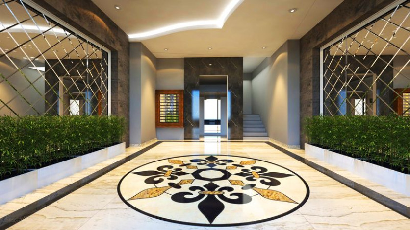 Шикарная резиденция с богатой инфраструктурой недалеко от моря и центра города, 55-148 м2 - Ракурс 9