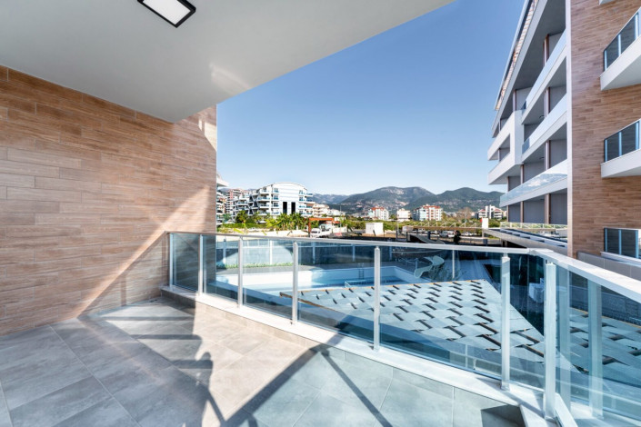 Апартаменты планировки 2+1, 110м2 в комплексе класса люкс в районе Оба - Ракурс 2