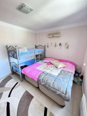 Меблированная квартира планировки 2+1, 120м2 с видом на море и крепости Алании, район Джикджилли - Ракурс 5