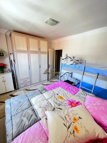 Меблированная квартира планировки 2+1, 120м2 с видом на море и крепости Алании, район Джикджилли - Ракурс 9